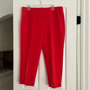 Women’s APT 9 Torie Capri Pants size 14 bright red